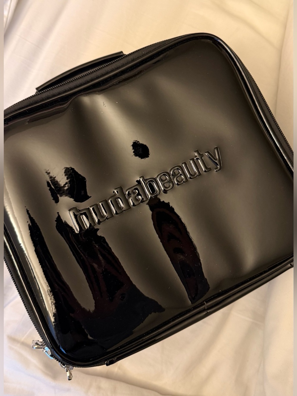 Huda Beauty Makeup Bag with Mirror